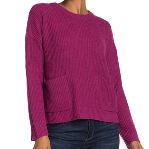 MELLODAY Nordstrom Two Pocket Pullover Sweater - Picture 1 of 4
